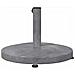 Base per Ombrello da Esterno Aspetto legno grigio scuro - Foto miniatura 7