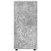 Armadi di Stoccaggio 2 pcs Grigio cemento 80 x 48 x 105 cm - Foto miniatura 9