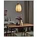Lampadario Gera Tessuto Grigio - Foto miniatura 1