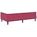Struttura Letto Angolare con Materasso 2 pcs Verde Velluto - Foto miniatura 9