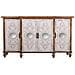 Credenza In Legno Intagliato Marrone 154x35x87h - Foto miniatura 2
