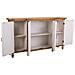 Credenza In Legno Intagliato Marrone 154x35x87h - Foto miniatura 4