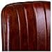 Sedia Rivestita In Pelle Marrone 51x58x91h - Foto miniatura 7