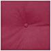 Cuscino per Schiena Rosso Vino 100 x 24 x 50 cm Velluto - Foto miniatura 8