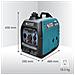 Generatore di inverter KS 2100i S Tensione, V 230 Potenza massima, kW 2.0 - Foto miniatura 3