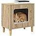 Casa per Gatti Sonoma 51 x 30 x 52 cm Legno multistrato - Foto miniatura 3