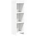 Libreria Bianco 30 x 30 x 111 cm Legno ingegnerizzato - Foto miniatura 1
