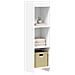 Libreria Bianco 30 x 30 x 111 cm Legno ingegnerizzato - Foto miniatura 2