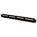 Patch Panel Per Rack 19 Pannello 24 Porte Cat 6 Utp, 1 Unit Con Asole Fissaggio Cavi, Colore Nero - Foto miniatura 2