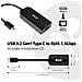 Cac-1420 Usb 3.2 Gen1 Typ C-rj45 2.5gbps Ethernet Ad Usb Typ-c Stecker Auf Rj45 Buchse Schwarz - Foto miniatura 3