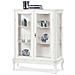 Jasmine - Credenza Con Vetrina In Legno Massello Cm 96 X 36 X 116 H - Foto miniatura 2