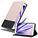 Custodia Compatibile Con Samsung Galaxy S6 Edge In Oro Rosato Nero - Coperchio Protettiva Con Chiusura Magnetica, Funzione Stand E Tasca Per Le Carte - Foto miniatura 1