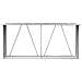 Capannone da Giardino in Acciaio Zincato 330x84x152cm Marrone - Foto miniatura 3