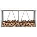 Capannone da Giardino in Acciaio Zincato 330x84x152cm Marrone - Foto miniatura 1