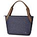 Borsa Renew Tote per Notebook fino a 14" in Tessuto Colore Blu Marino - Foto miniatura 2