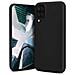 Lifestyle. Cover Per Samsung A12, Nero - Custodia In Silicone Premium Con Finitura Opaca E Fodera Morbida In Microfibra, Phone Case Cover Leggero - Foto miniatura 1