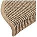 Tappeti Adesivi Scale 15 pz 56x17x3 cm Beige Scuro - Foto miniatura 2