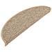 Tappeti Adesivi Scale 15 pz 56x17x3 cm Beige Scuro - Foto miniatura 4