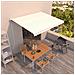 Tenda da Sole Retrattile Automatica 450x300 cm Crema - Foto miniatura 2