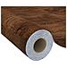 Pellicole Autoadesive per Porte 4 pz Rovere Scuro 210x90 cm PVC - Foto miniatura 4