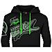 Hoodie Fishing Mania Zander Nero L - Foto miniatura 3