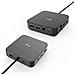 USB-C HDMI Dual DP Docking Station with Power Delivery 100 W + Universal Charger 100 W - Foto miniatura 1