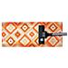 Tappeto Arredo Antiscivolo Camera Salotto Disegno Astratto Geometrico Avana By Suardi 85x150 Arancio - Foto miniatura 5