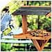 Casetta Mangiatoia Per Uccelli Da Giardino Bird House In Legno 115x35x35cm - Foto miniatura 3