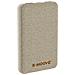 Powerbank 5000mah Powereco In Fibra Di Grano, Beige - Foto miniatura 1