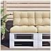 Cuscino Per Pallet Beige 60x40x12 Cm In Tessuto - Foto miniatura 1
