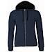 Classic Hoody Full Zip Lady Blu Scuro S - Foto miniatura 1
