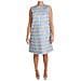 Abito A Trapezio Argento Azzurro - It38-xs - Foto miniatura 1