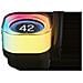 iCUE Link Titan 360 RX RGB LCD CPU Liquid Cooler Intel 1851/1700 AMD AM5/AM4 - Foto miniatura 3