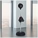 Punching Ball da Terra con Guantoni, Altezza Regolabile 126-144 cm e Base Riempibile, Nero - Foto miniatura 4