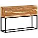 Tavolo Consolle 120x30x75 Cm In Legno Massello Di Acacia - Foto miniatura 8