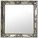 Specchio Da Parete Stile Barocco 60x60 Cm Argento - Foto miniatura 2