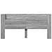 Testiera con Contenitore a LED Grigio Sonoma 220x16,5x103,5 cm - Foto miniatura 6