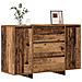 Credenza in Legno Vecchio 120x41x75 cm Legno Ingegnerizzato - Foto miniatura 3
