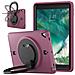 Custodia Per Ipad 9.7"" Antishock Con Supporto Girevole Viola - Foto miniatura 1