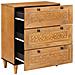 Credenza 2 pcs Marrone 60 x 33 x 75 cm legno massello di mango - Foto miniatura 3