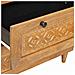 Credenza 2 pcs Marrone 60 x 33 x 75 cm legno massello di mango - Foto miniatura 7
