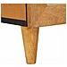 Credenza 2 pcs Marrone 60 x 33 x 75 cm legno massello di mango - Foto miniatura 8