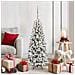 Albero di Natale artificiale con 150 LED Bianco 120 cm - Foto miniatura 2