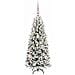 Albero di Natale artificiale con 150 LED Bianco 120 cm - Foto miniatura 3