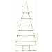 Albero di Natale in metallo con supporto Oro 210 cm - Foto miniatura 1