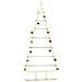 Albero di Natale in metallo con supporto Oro 210 cm - Foto miniatura 3