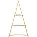 Albero di Natale in metallo con supporto Oro 210 cm - Foto miniatura 7
