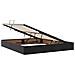 Letto con Contenitore Nero 160 x 200 cm Pelle Sintetica - Foto miniatura 6