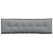 Cuscino per Schiena Grigio chiaro 180 x 19 x 50 cm Tessuto - Foto miniatura 6