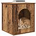 Casa per Gatti Legno vecchio 53 x 52 x 62 cm Legno multistrato - Foto miniatura 3